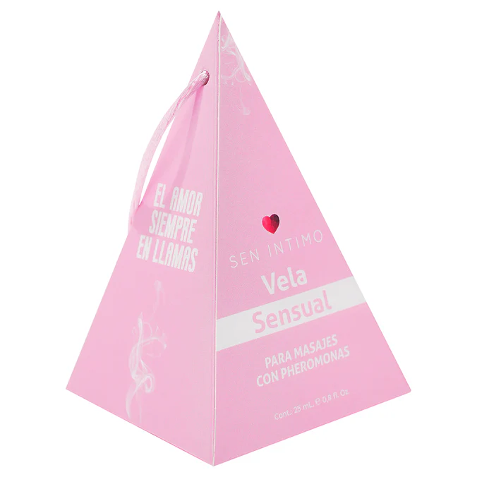 Vela Sensual Masajes Pirámide x 25 ml  GCC1249